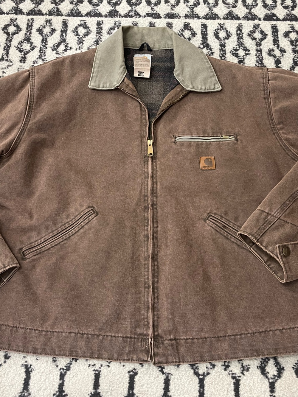 Vintage Carhartt Jacket with Collar
